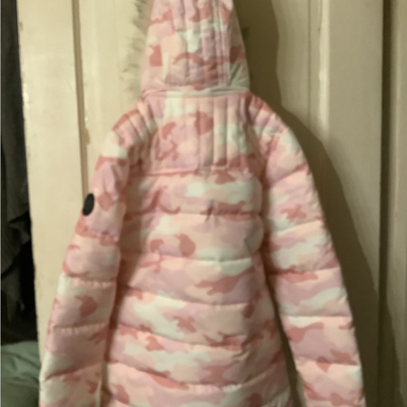 NWT HFX GIRLS WINTER JACKET WITH REMOVABLE FAUX FUR HOOD - Picture 7 of 13